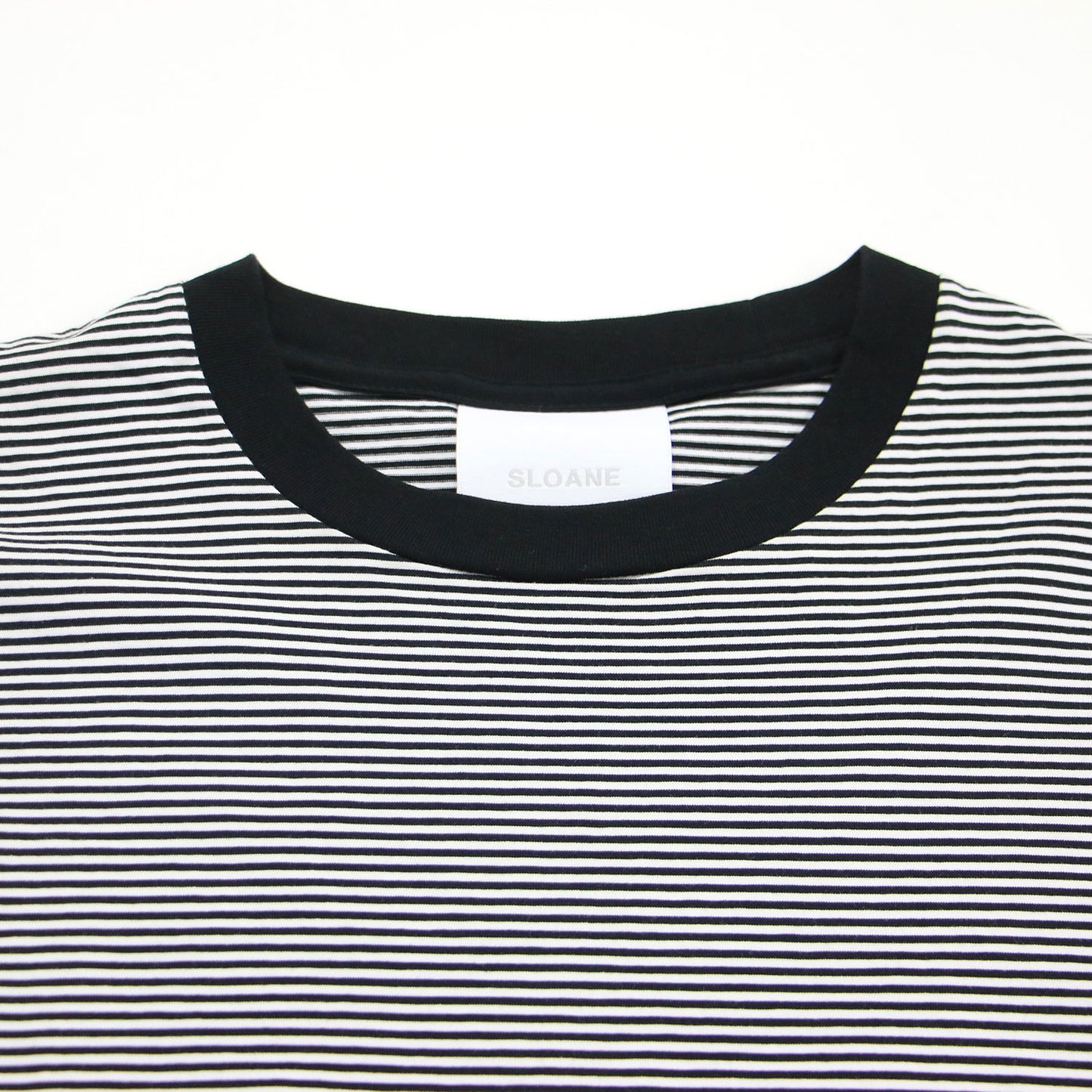 60/2 コットン天竺 UV Tシャツ / プルオーバー クルーネック 半袖 ボーダー ストレッチ コットン ウォッシャブル