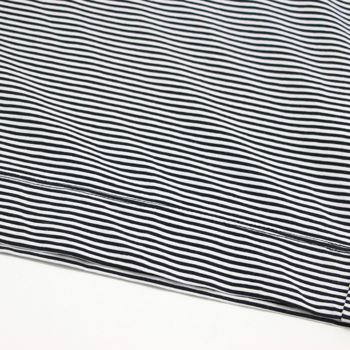 60/2 コットン天竺 UV Tシャツ / プルオーバー クルーネック 半袖 ボーダー ストレッチ コットン ウォッシャブル