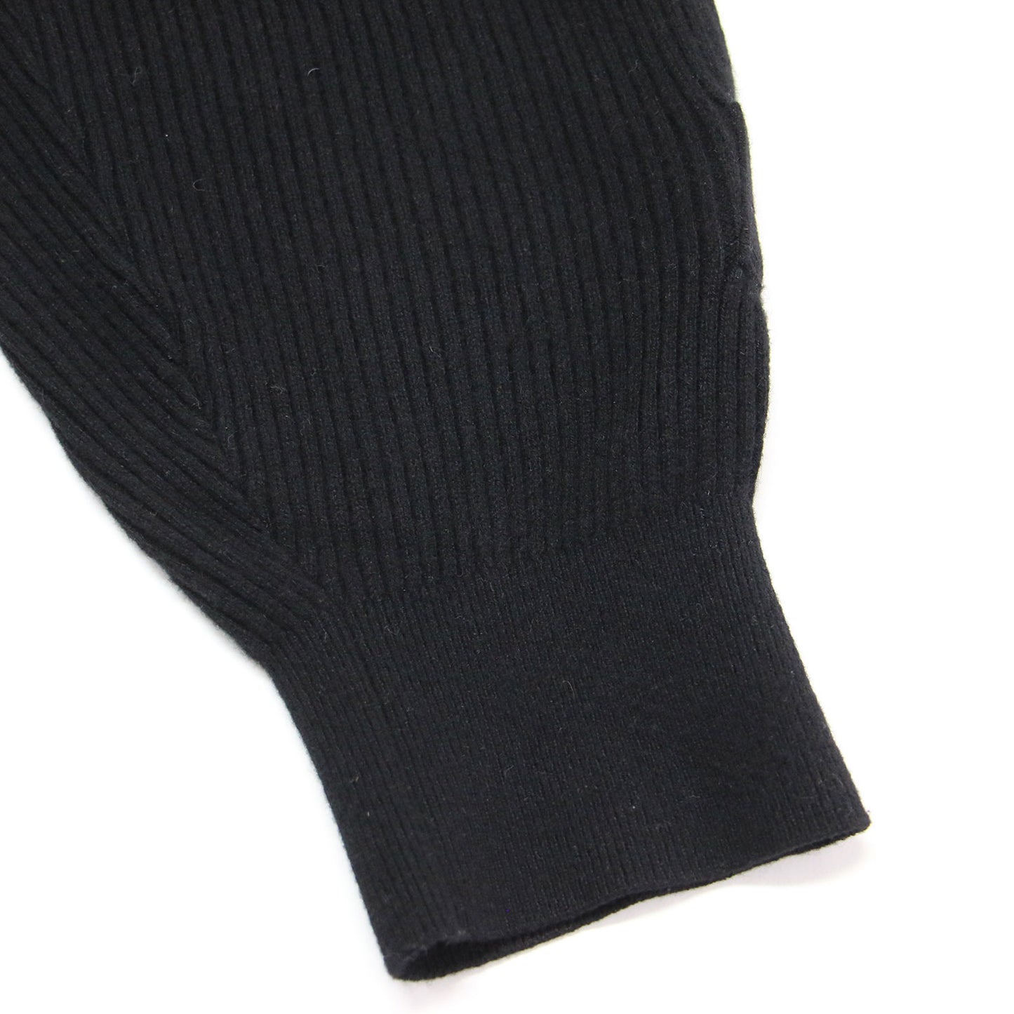 × coz カシミヤ リブニット パンツ / CASHMERE RIB KNIT PANTS イージーパンツ ウエストゴム ドローコード