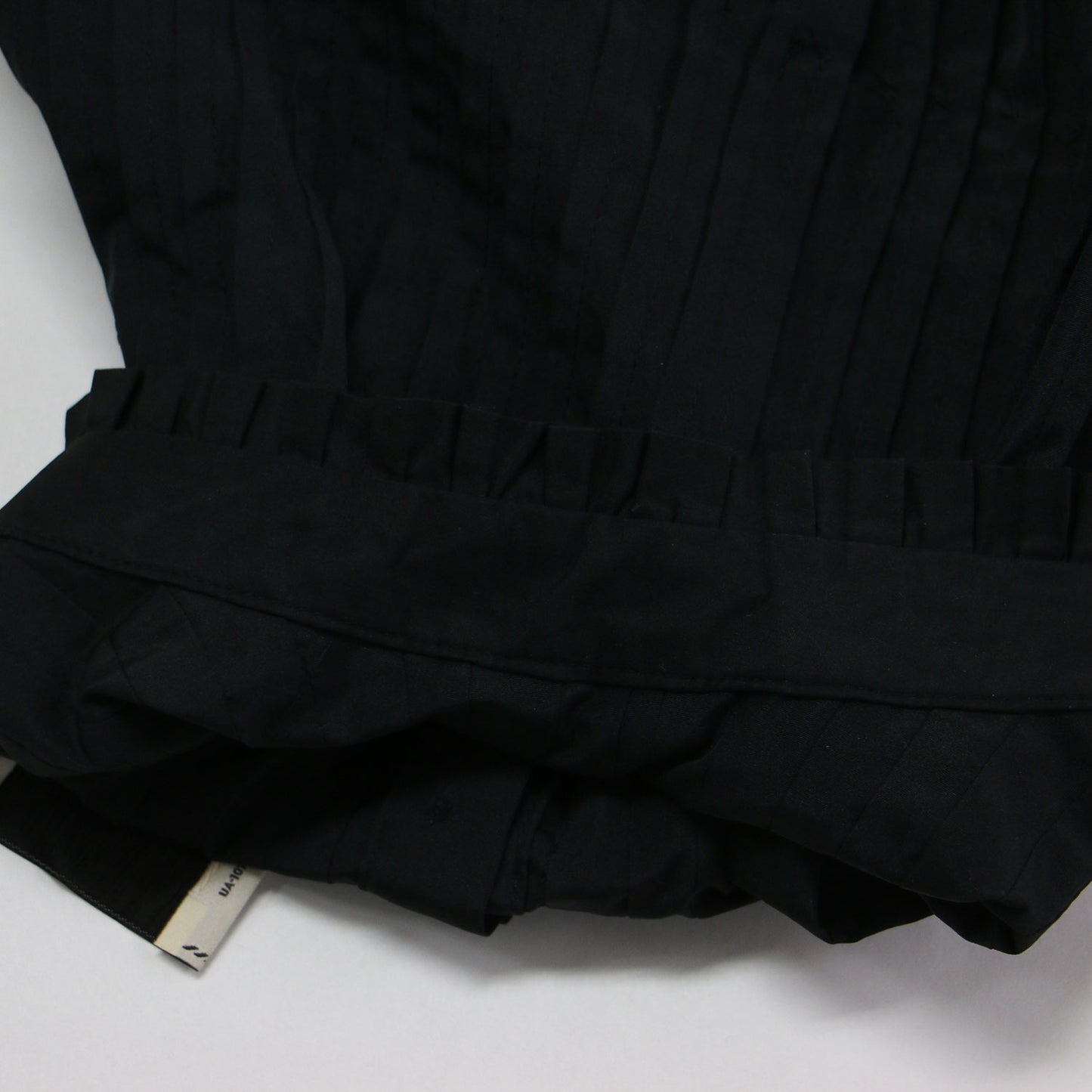 22秋冬 ハイネック ダーツ タックブラウス / Blouse 長袖 フリル Aライン フレア