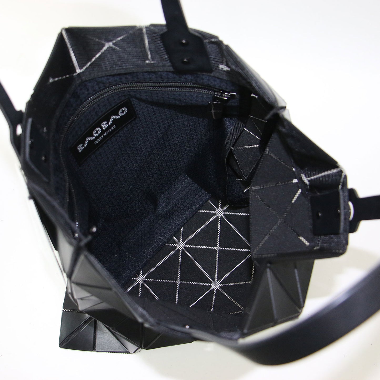 ルーセントマット トートバッグ / LUCENT MATTE ハンドバッグ A4 三角ピース 幾何学模様 マット