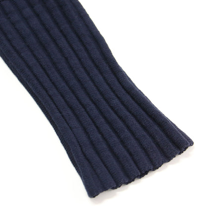 22春夏 ショルダーカット 畦編み カーディガン / ニット 羽織り 長袖 ミドル丈 クルーネック 肩あき デザインスリーブ オーバーサイズ コットン