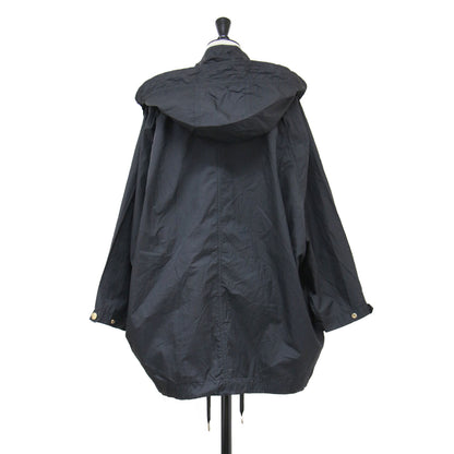 21春夏 アノラックパーカー / ANORAK ナイロンブルゾン ミディ丈 フーディ スタンドカラー 長袖 ラグラン ドルマンスリーブ ドローコード