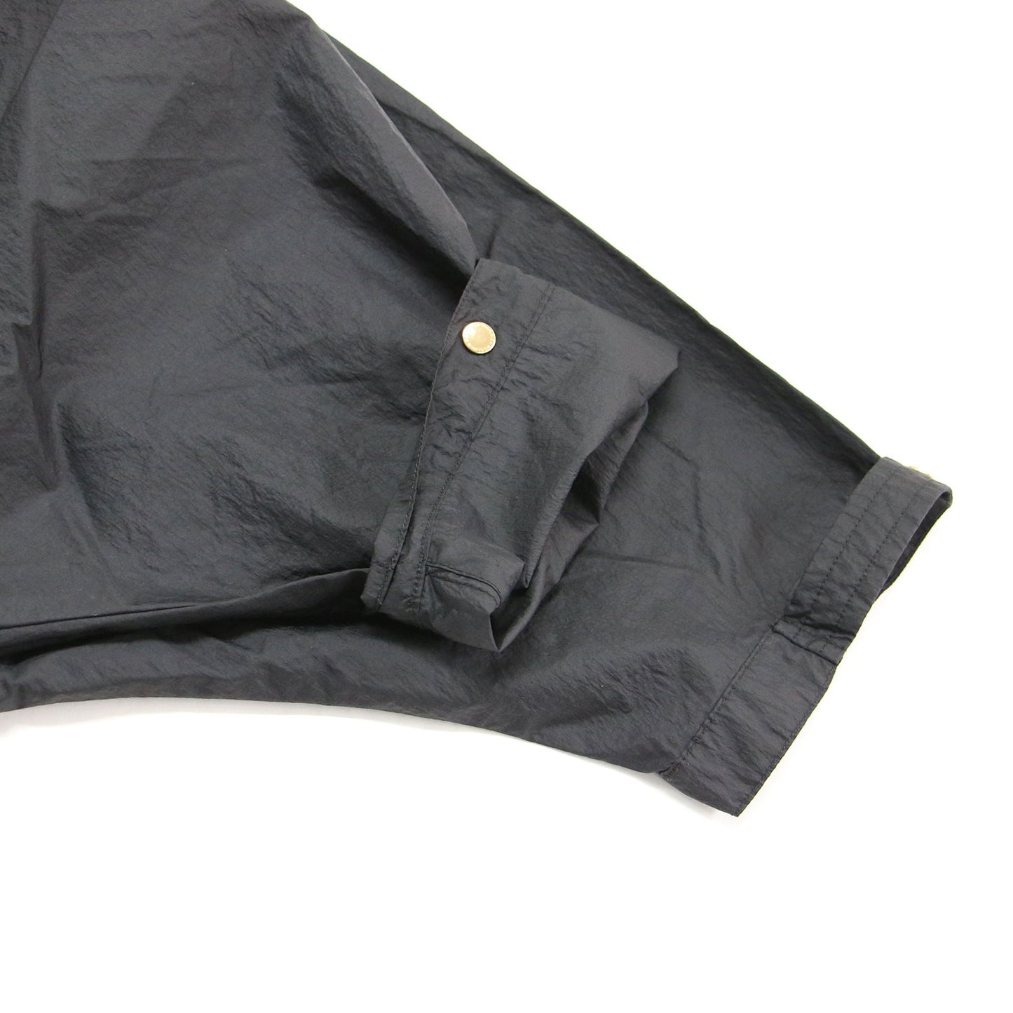 21春夏 アノラックパーカー / ANORAK ナイロンブルゾン ミディ丈 フーディ スタンドカラー 長袖 ラグラン ドルマンスリーブ ドローコード