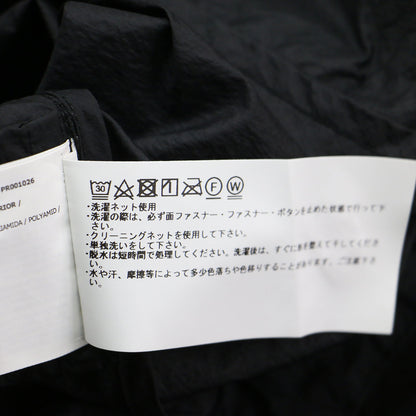 21春夏 アノラックパーカー / ANORAK ナイロンブルゾン ミディ丈 フーディ スタンドカラー 長袖 ラグラン ドルマンスリーブ ドローコード