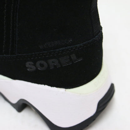 キネティックインパクト ショートブーツ / スニーカー ラウンドトゥ 厚底 スエード ウォータープルーフ