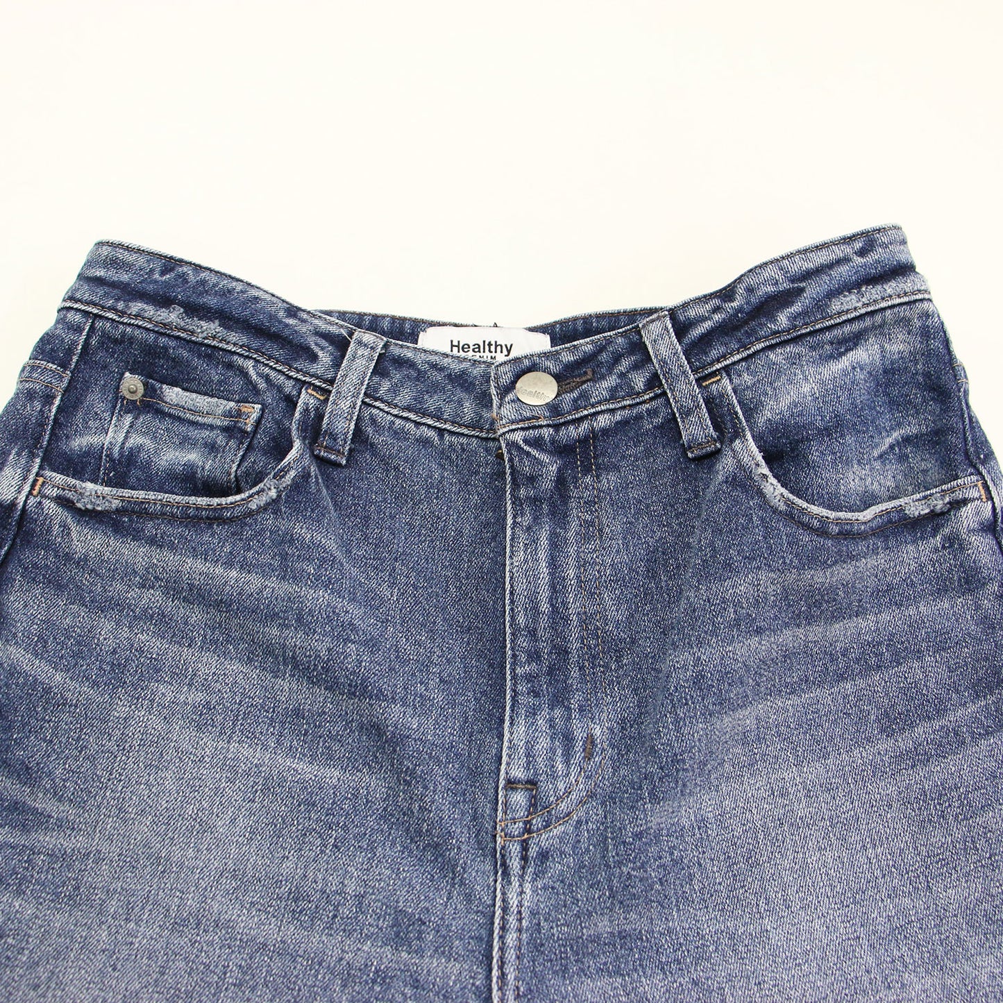 ×SLOBE 別注 25秋冬 PINK PEPPER / デニムパンツ ルーズストレート ミッドライズ コットン