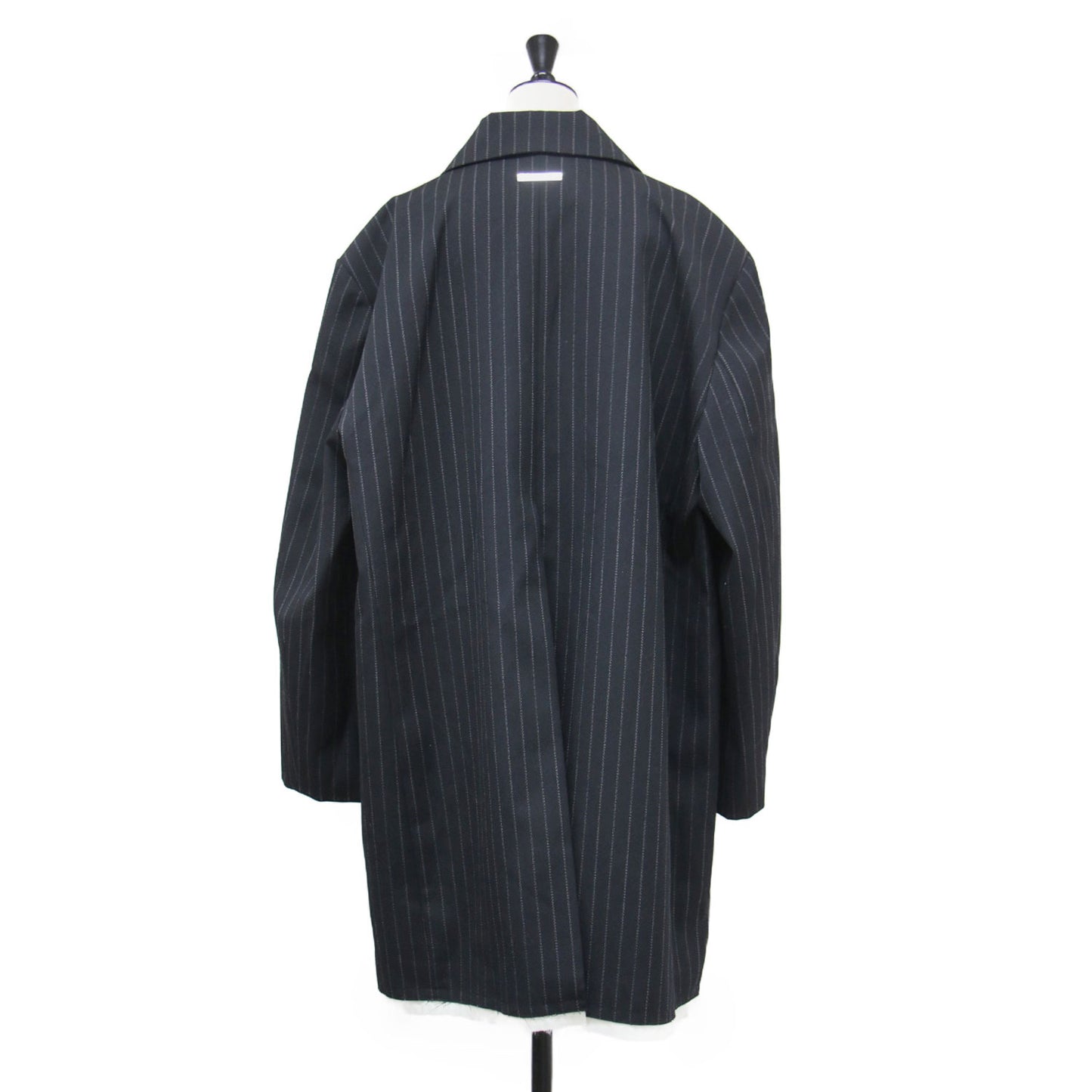 23秋冬 ビッグ コンシャスジャケット / Big Conscious Jacket コート テーラード ストライプ 長袖 ワイド