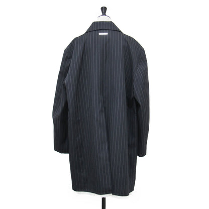 23秋冬 ビッグ コンシャスジャケット / Big Conscious Jacket コート テーラード ストライプ 長袖 ワイド