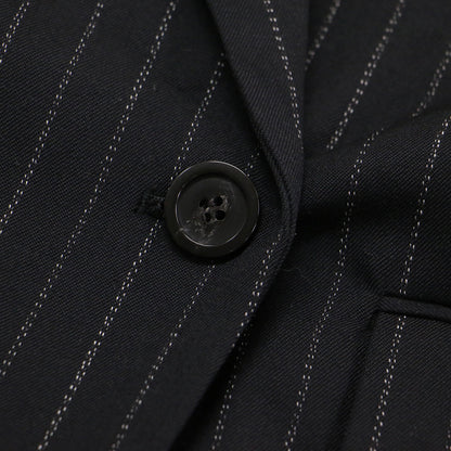 23秋冬 ビッグ コンシャスジャケット / Big Conscious Jacket コート テーラード ストライプ 長袖 ワイド