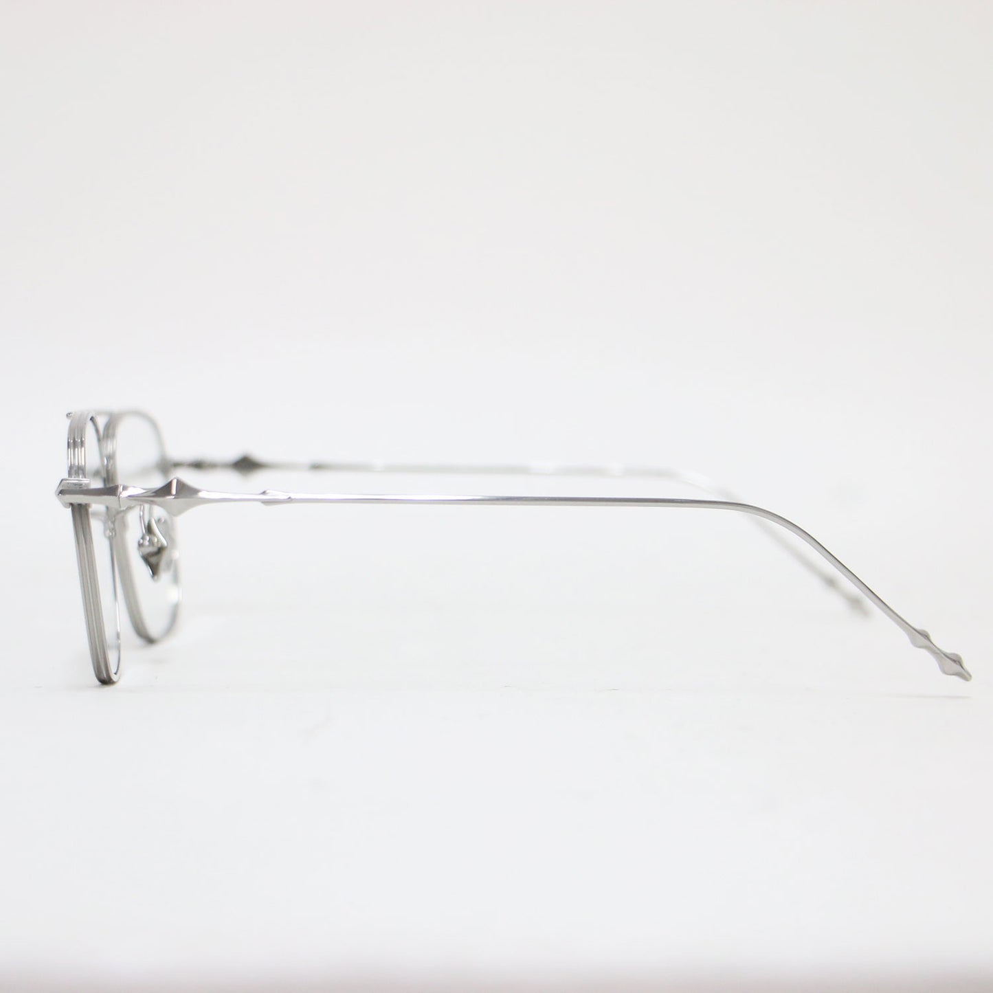 スクエア型 メタルフレーム メガネ / Academya 02 アイウェア メタル