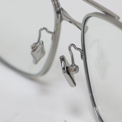 スクエア型 メタルフレーム メガネ / Academya 02 アイウェア メタル