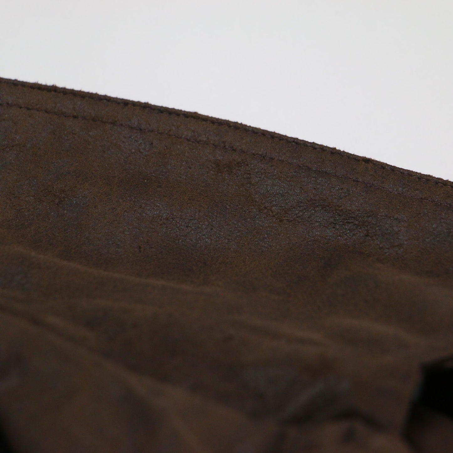 フェイクレザー ライナー付き トレンチコート / 長袖 ロング丈 ワイド スリット ウール