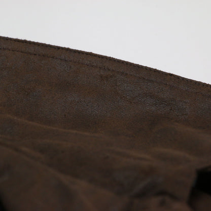 フェイクレザー ライナー付き トレンチコート / 長袖 ロング丈 ワイド スリット ウール