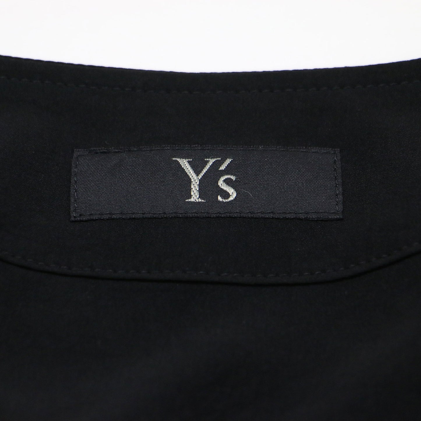 Y's 22春夏 ジップポケット付き ジャケット YG-J01-500-1-01 / 長袖 ノーカラー