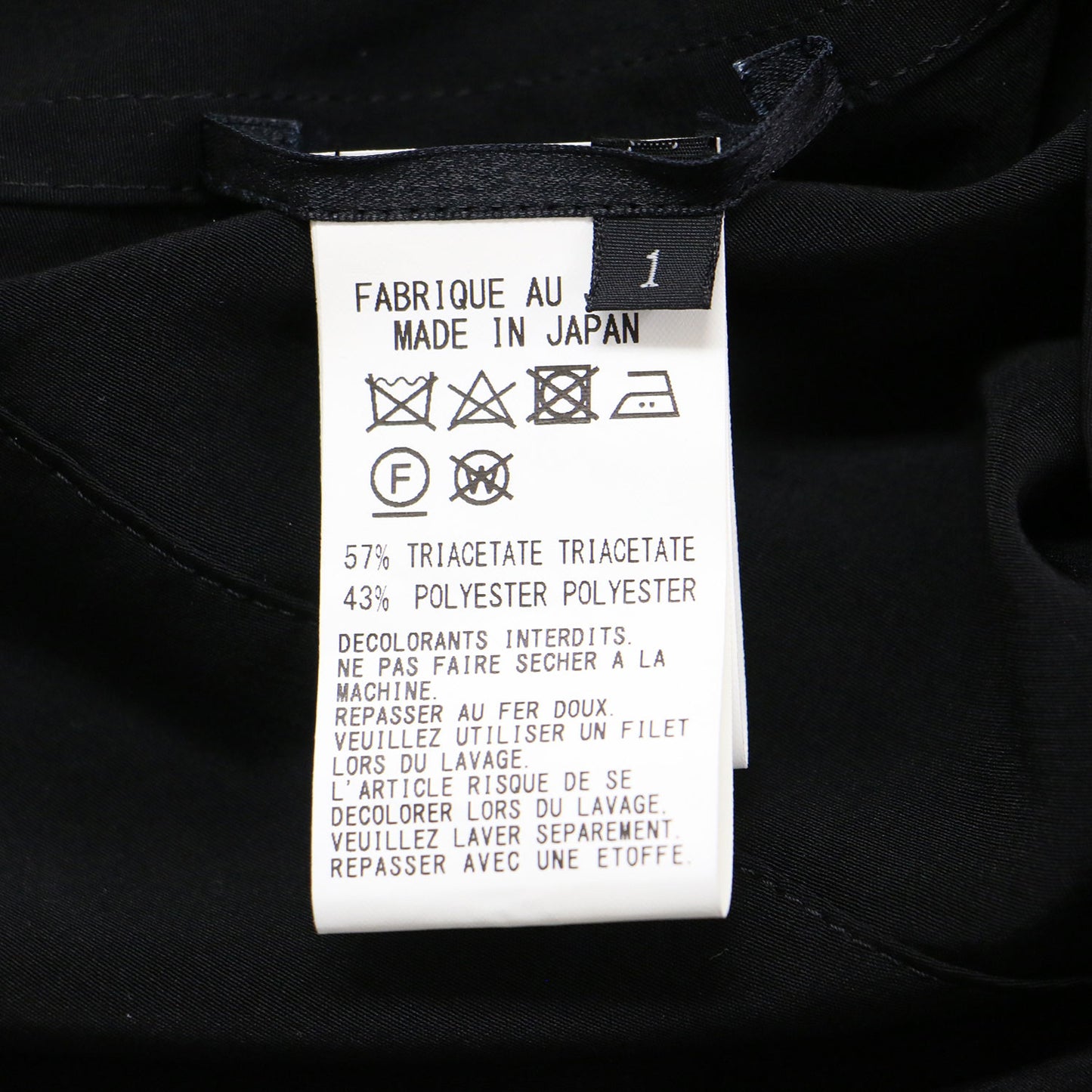 Y's 22春夏 ジップポケット付き ジャケット YG-J01-500-1-01 / 長袖 ノーカラー