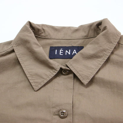 LIEN 24秋冬 ダンプツイル ジャンプスーツ / オールインワン パンツ ワイド シャツ 長袖