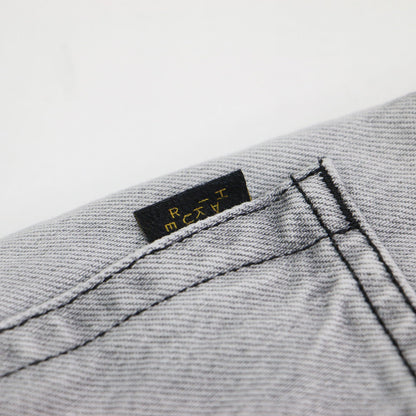 24秋冬 ワイド デニムパンツ / BETHANY ASIAN FIT FOG GREY ハイウエスト