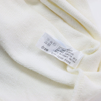 コットン ボートネック タンクトップ / カットソー プルオーバー ショート丈 ノースリーブ