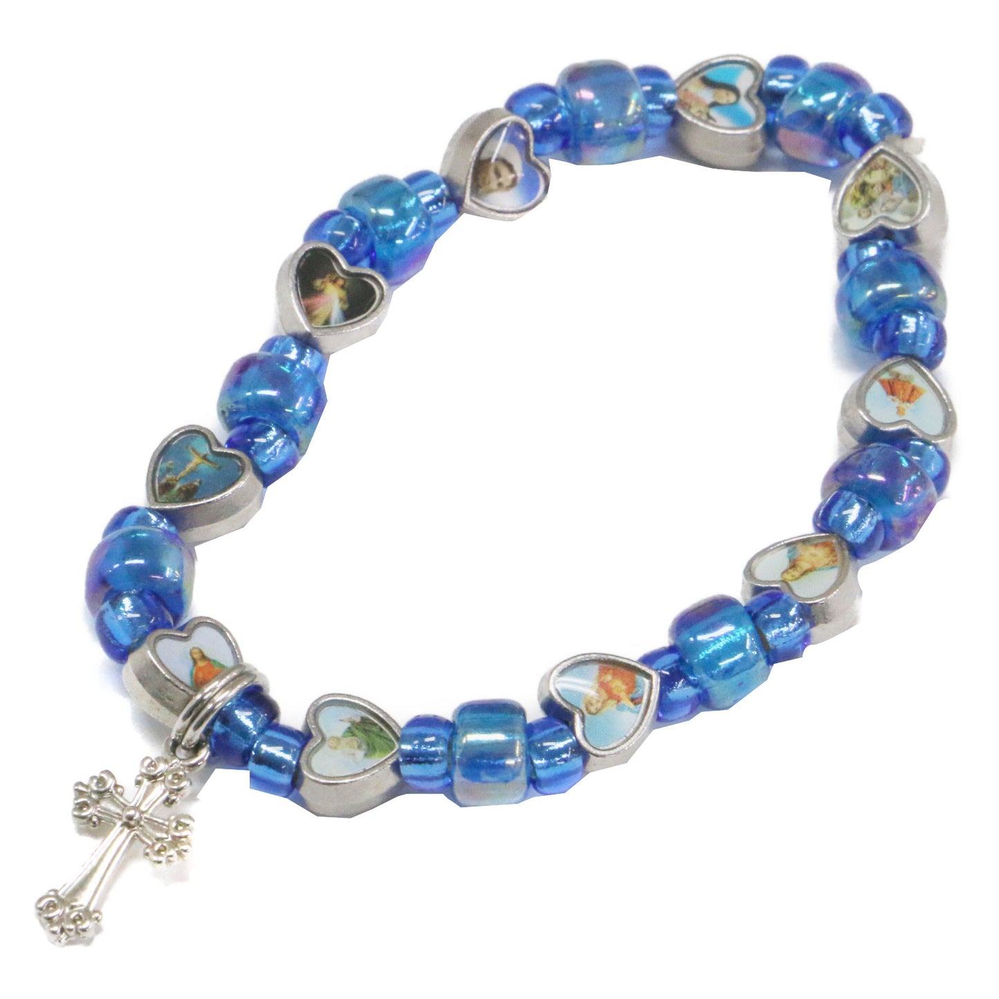 25春夏 メキシカンビーズ ブレスレット / Mexican Beads Bracelet クロス ハート