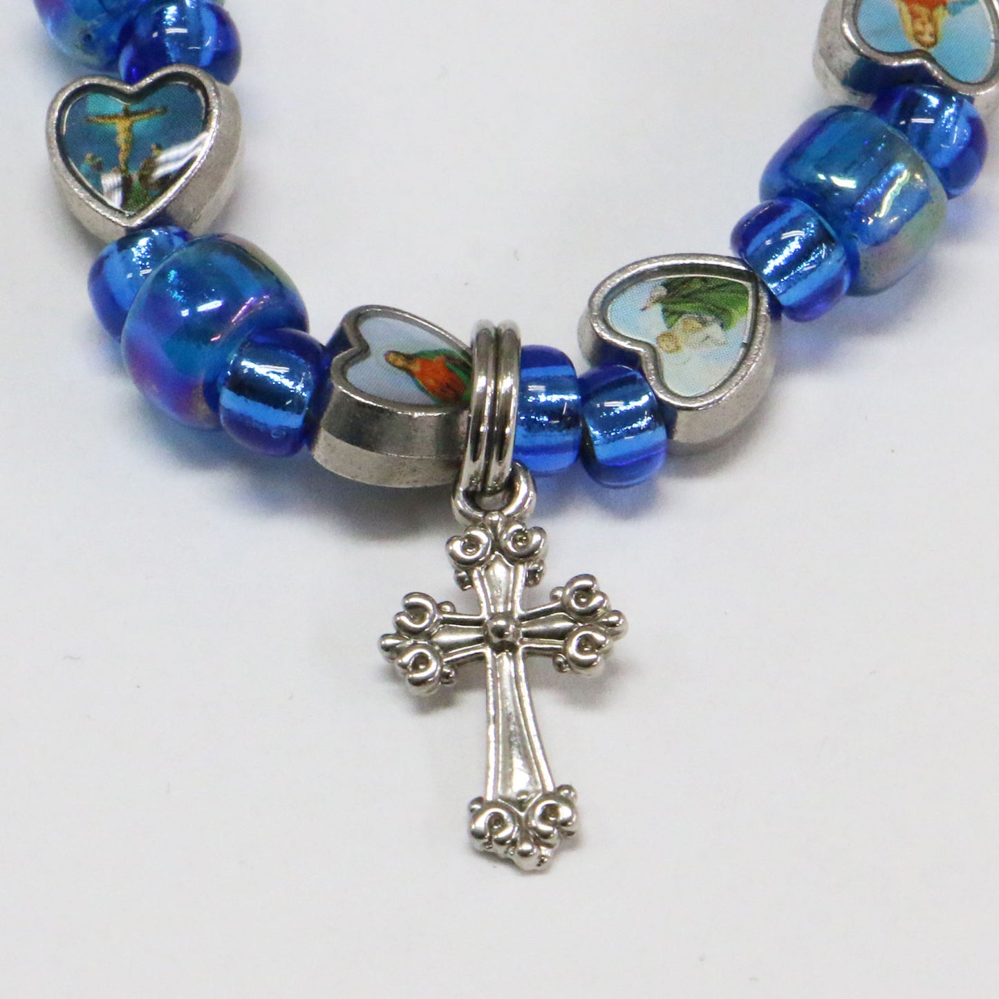 25春夏 メキシカンビーズ ブレスレット / Mexican Beads Bracelet クロス ハート