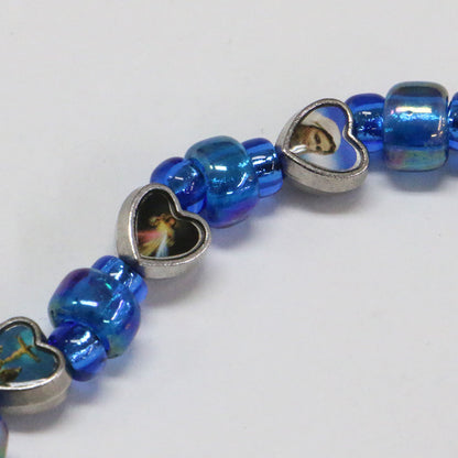25春夏 メキシカンビーズ ブレスレット / Mexican Beads Bracelet クロス ハート