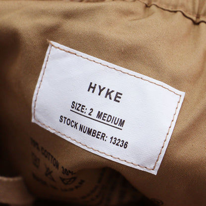 23春夏 M-51 タイプ シェルパンツ / カーゴパンツ ワイド ウエストゴム 裾絞り コットン ナイロン