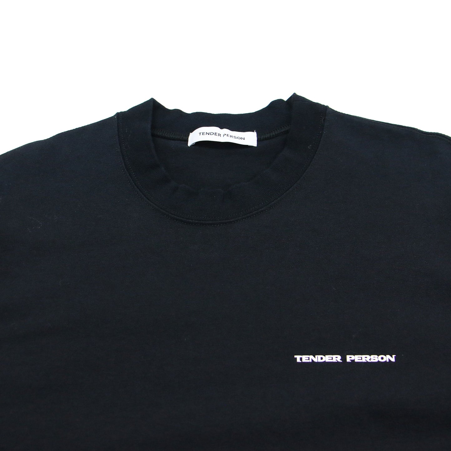 フレアスリーブ ロング ワンピース / Tシャツ 長袖 クルーネック Aラインフリル コットン