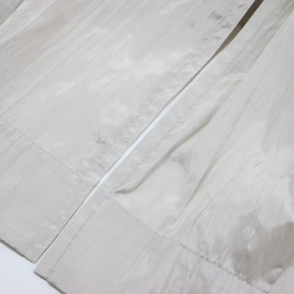 23秋冬 ケープ ロング ワンピース / Wrinkle Cape Dress コート 半袖 ベルト付き ギャザー ワッシャー加工 コットン