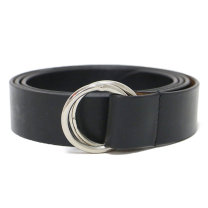 レザー リング ベルト / LEATHER RING BELT ロング バックル 本革
