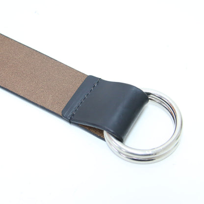 レザー リング ベルト / LEATHER RING BELT ロング バックル 本革