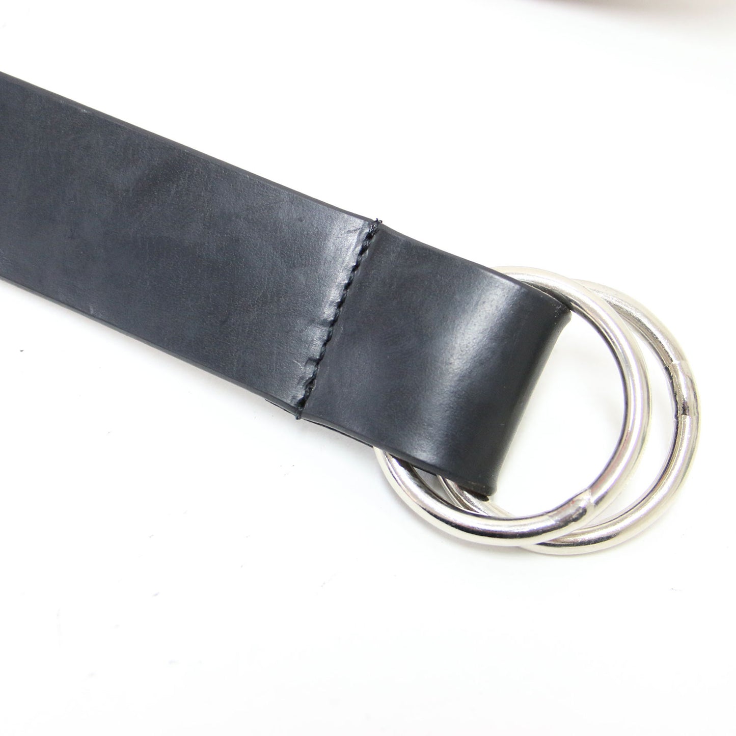 レザー リング ベルト / LEATHER RING BELT ロング バックル 本革