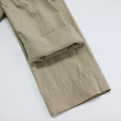 25春夏 ロング トレンチコート / マキシ丈 ベルト付き オーバーサイズ コットン