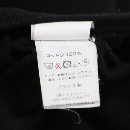 ドロップショルダーカットソー / Tシャツ ボートネック 七分袖 コットン