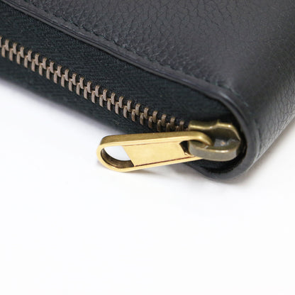 ヴィンテージロゴ ラウンドファスナー 長財布 496317 0416 / ロングウォレット ロゴプリント レザー