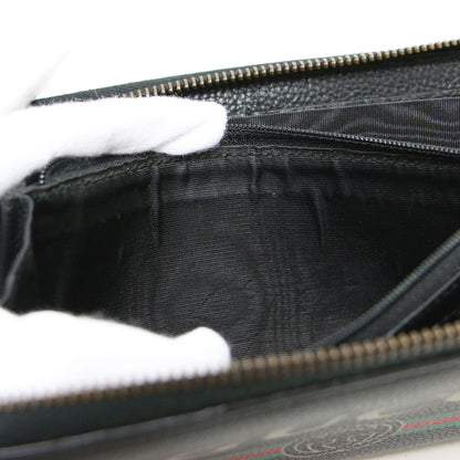 ヴィンテージロゴ ラウンドファスナー 長財布 496317 0416 / ロングウォレット ロゴプリント レザー