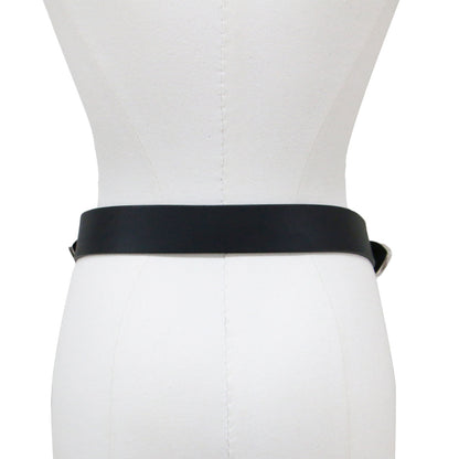 ダブルバックル ベルト / W buckle belt レザー