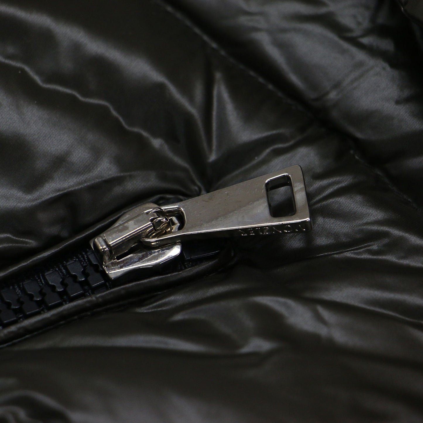 BEAUREGARD ダウン コート / ミドル丈 スタンドカラー フード付き Aライン ナイロン