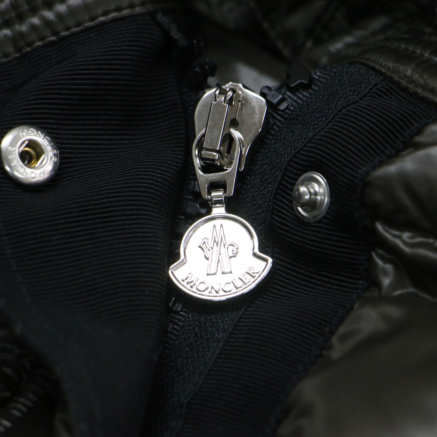 BEAUREGARD ダウン コート / ミドル丈 スタンドカラー フード付き Aライン ナイロン