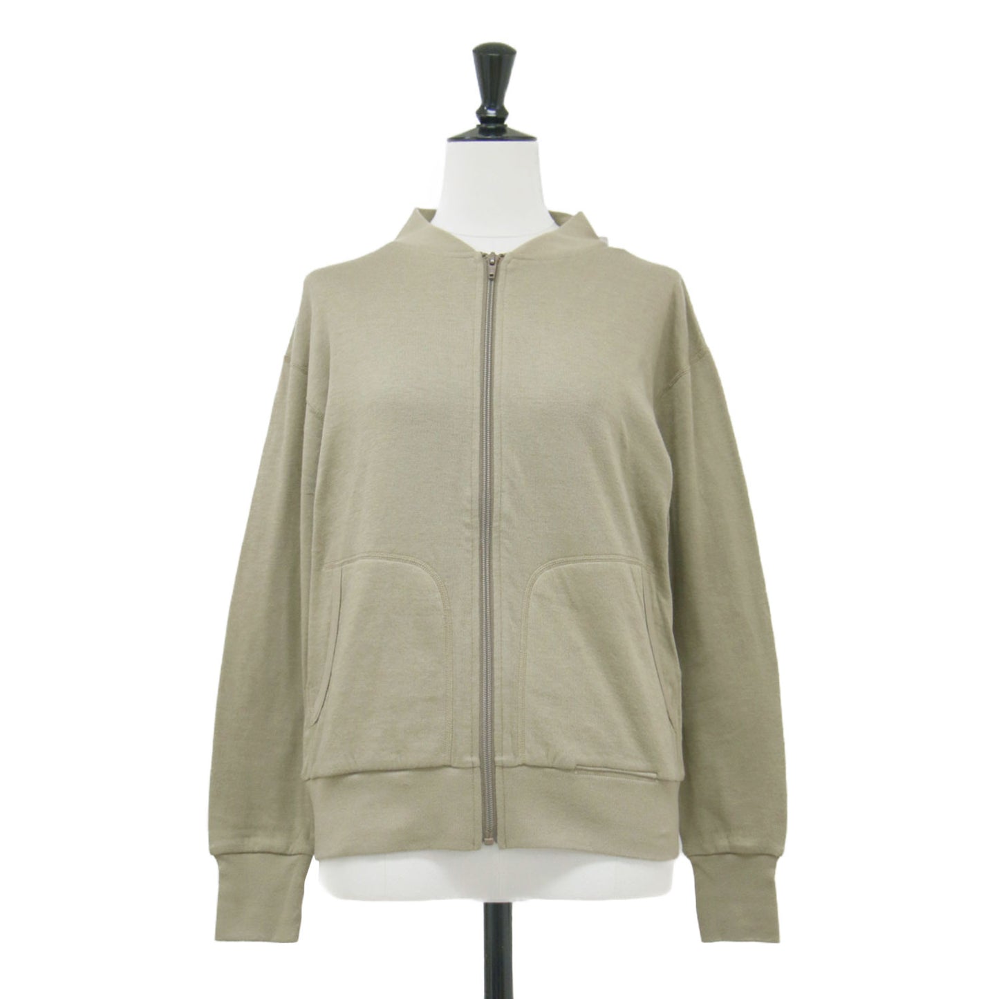 25秋冬 コットンカシミヤ ジップ カーディガン / C/CA DUOFOLD ZIP CARDIGAN
