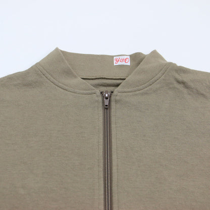 25秋冬 コットンカシミヤ ジップ カーディガン / C/CA DUOFOLD ZIP CARDIGAN