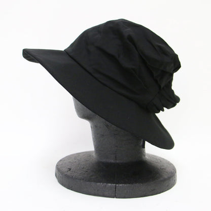 Ys クレープデシン ドレープ タックト ハット / CREPE de CHINE DRAPE TUCKED HAT 帽子
