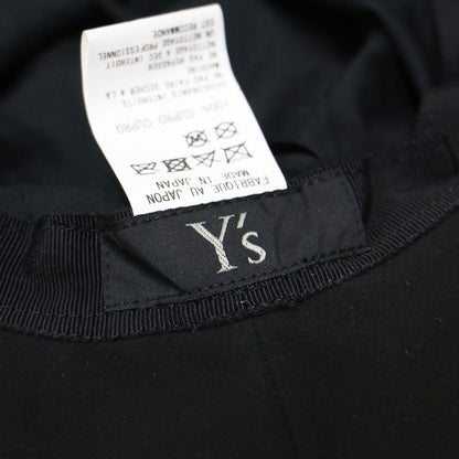 Ys クレープデシン ドレープ タックト ハット / CREPE de CHINE DRAPE TUCKED HAT 帽子