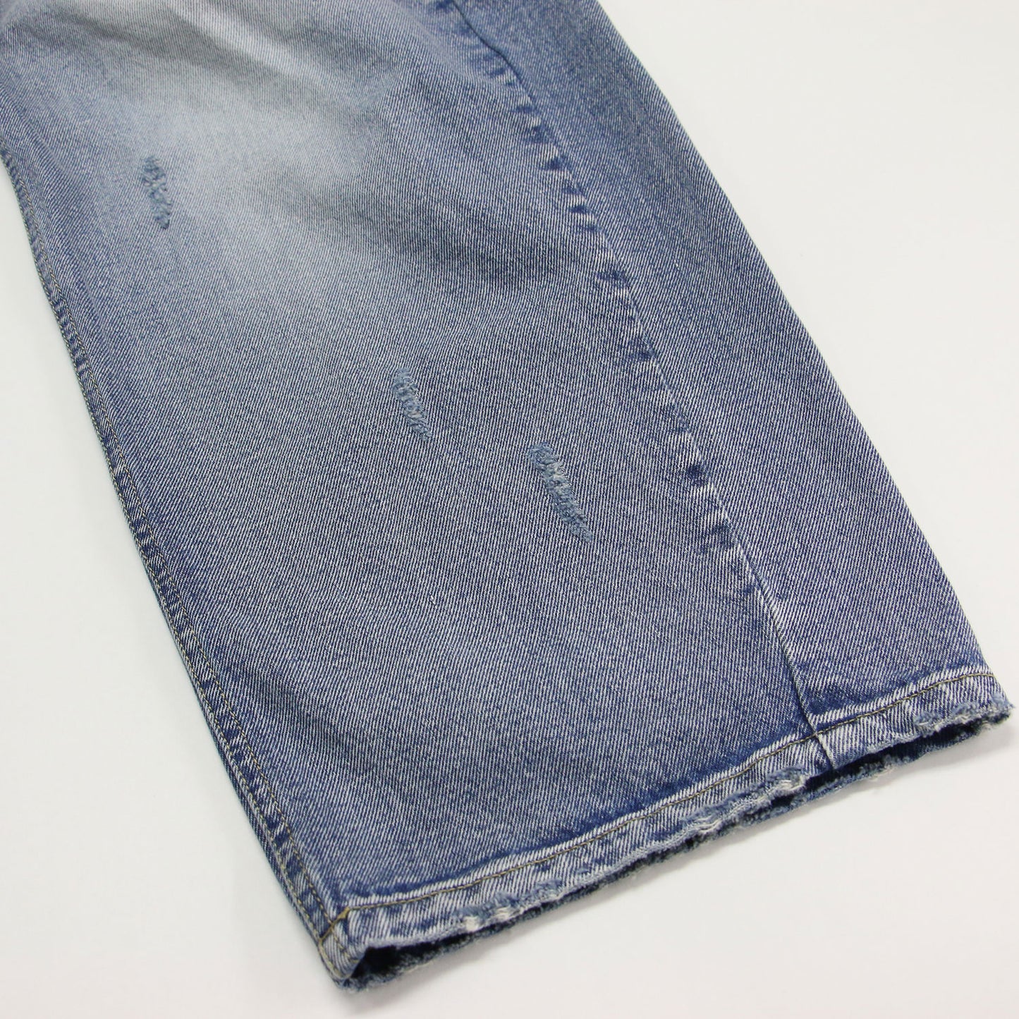 5 1/2 25秋冬 タック バレル デニム / TUCKBARREL パンツ ワイド ハイウエスト コットン