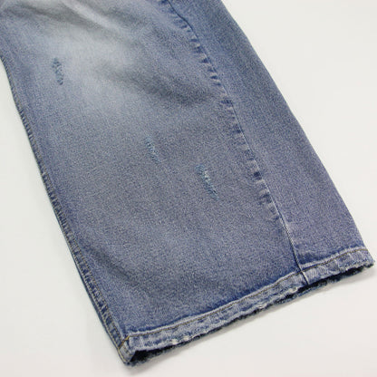 5 1/2 25秋冬 タック バレル デニム / TUCKBARREL パンツ ワイド ハイウエスト コットン