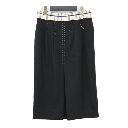 × JOURNAL STANDARD 別注 25秋冬 タック ミディ スカート / Tuck Skirt Iライン ステッチ