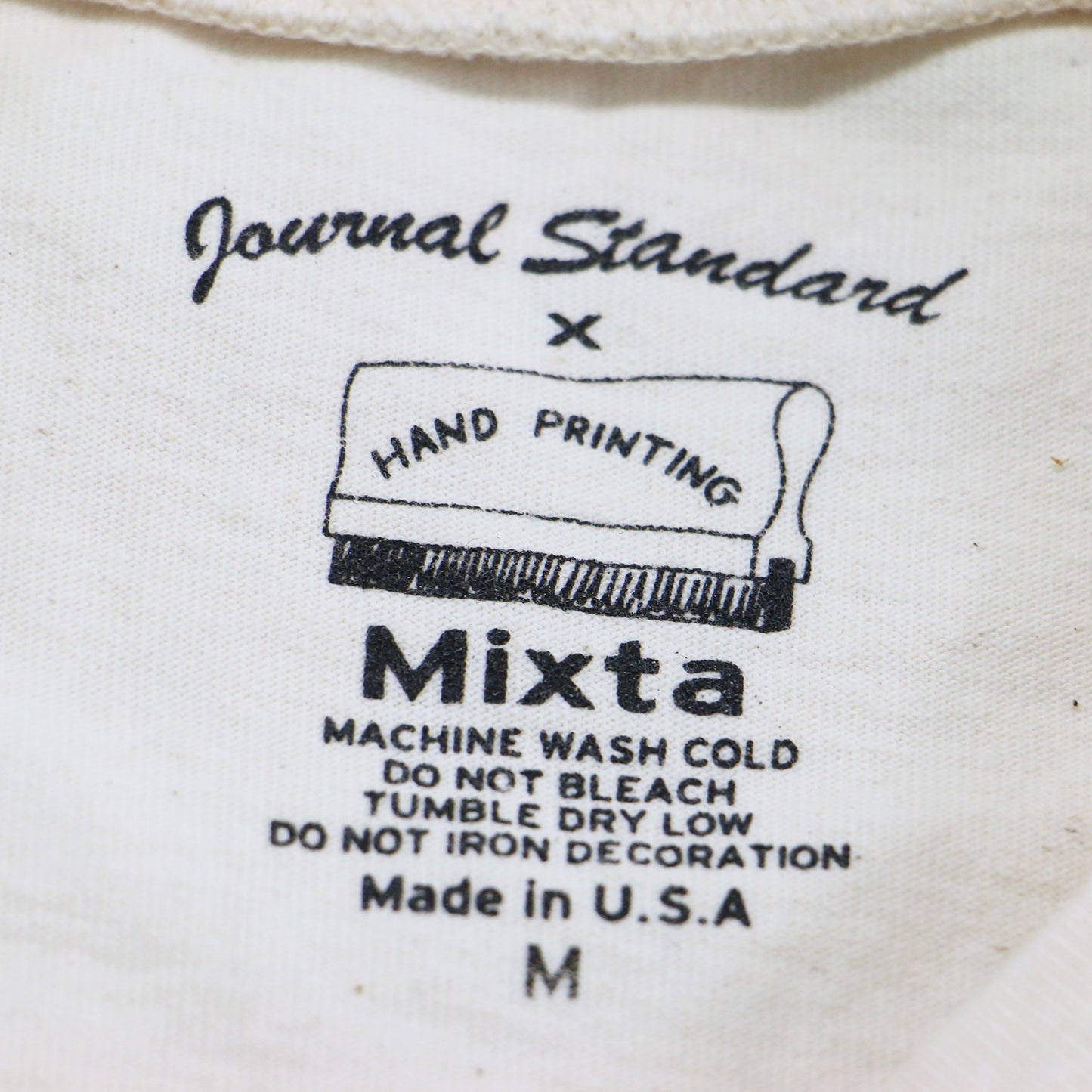 × JOURNAL STANDARD L'ESSAGE 別注 23春夏 YOSEMITE クルーネック ショートスリーブ Tシャツ / 半袖 ロゴ プリント コットン