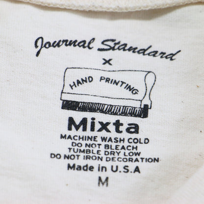 × JOURNAL STANDARD L'ESSAGE 別注 23春夏 YOSEMITE クルーネック ショートスリーブ Tシャツ / 半袖 ロゴ プリント コットン