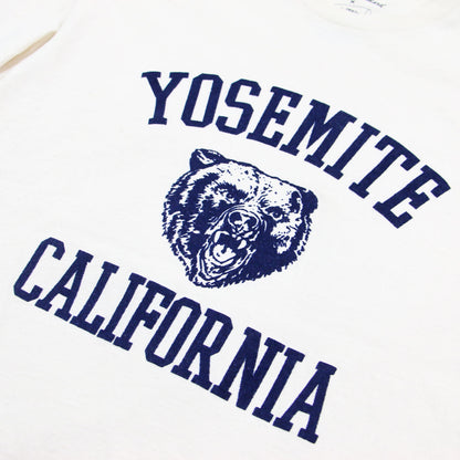 × JOURNAL STANDARD L'ESSAGE 別注 23春夏 YOSEMITE クルーネック ショートスリーブ Tシャツ / 半袖 ロゴ プリント コットン