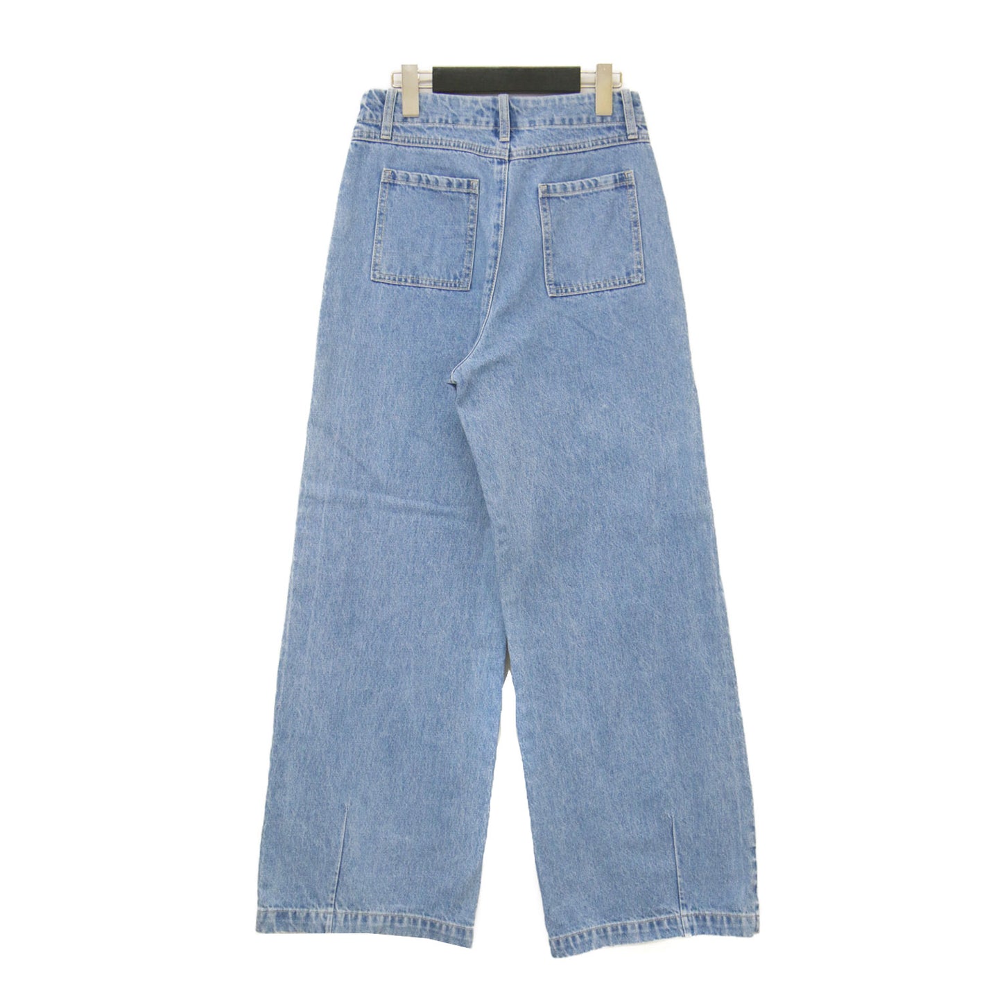 フロント ポケット ワイド デニムパンツ / Interval Front Pocket Jean ハイウエスト